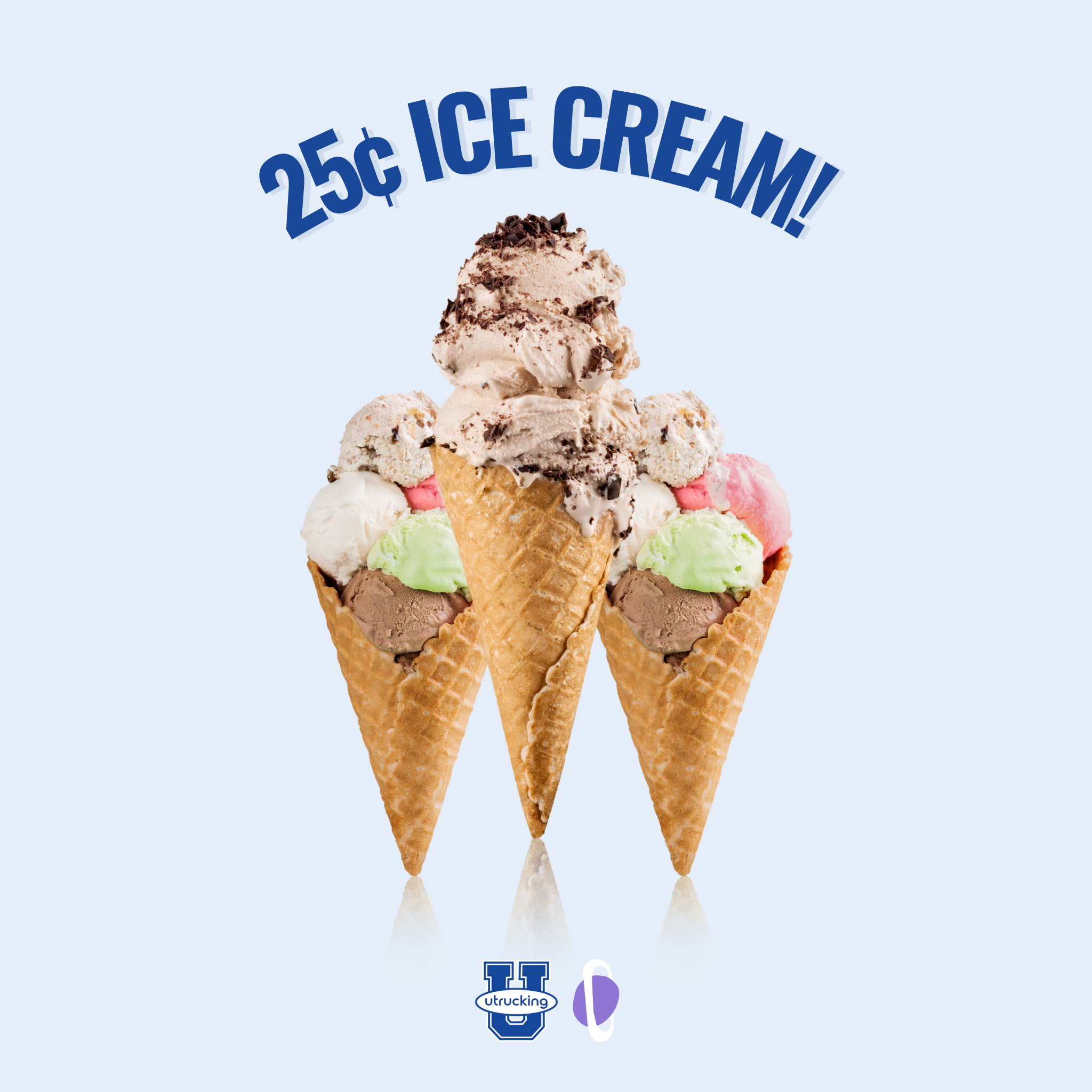 Campus Creamery X UTrucking Ice Cream - Limit 1 Per Customer